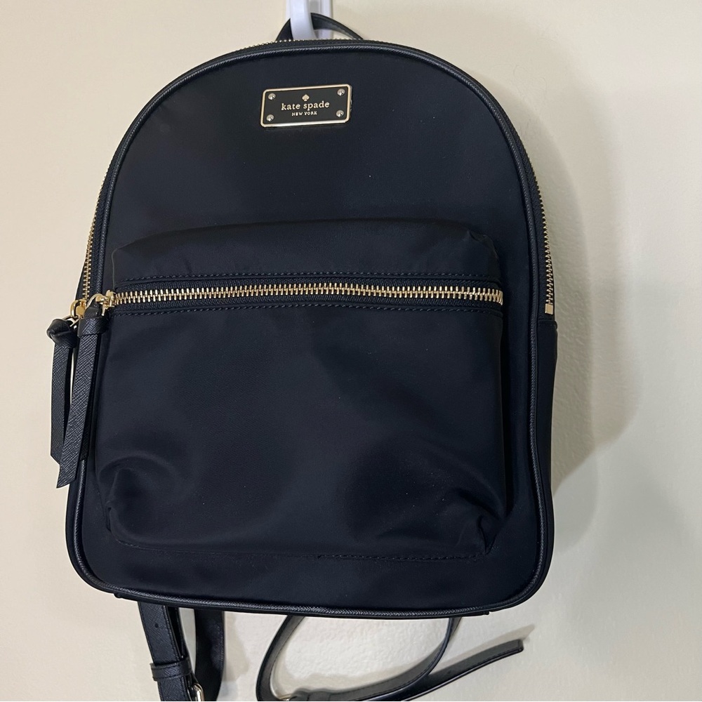 Kate Spade Black Backpack